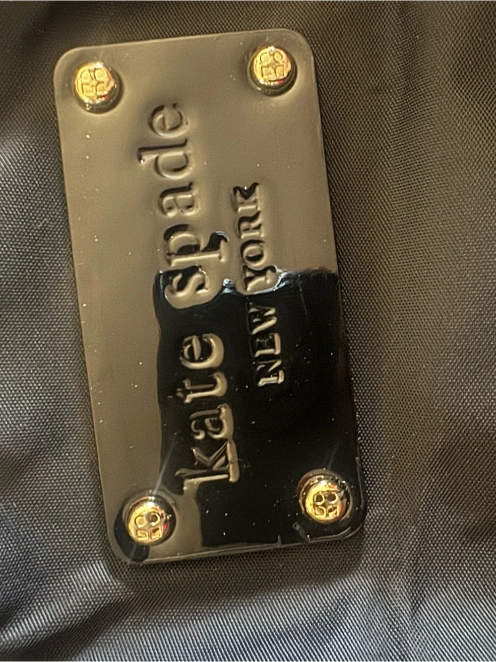 kate spade Black Nylon  shoulder bag